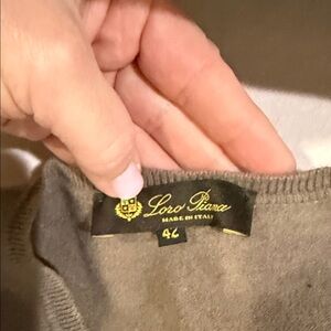 Loro Piana Taupe Knitwear